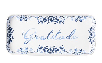 Juliska Iberian Journey Indigo Tray